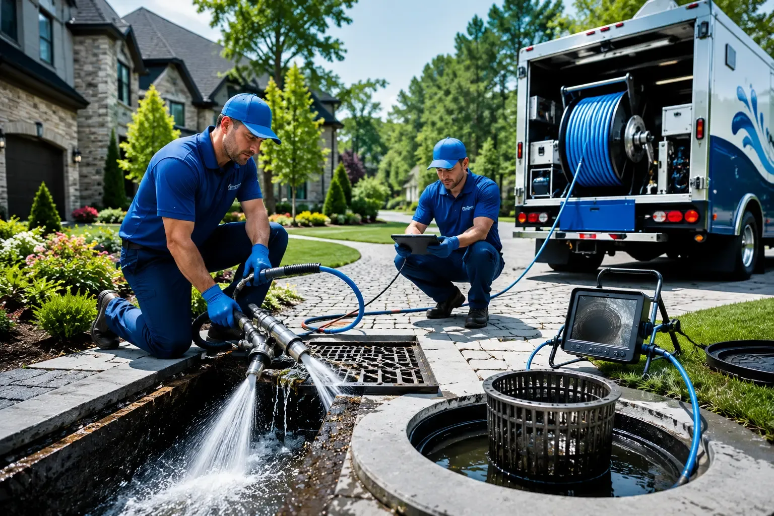 Local outdoor drain cleaning professionals in Cassville, PA