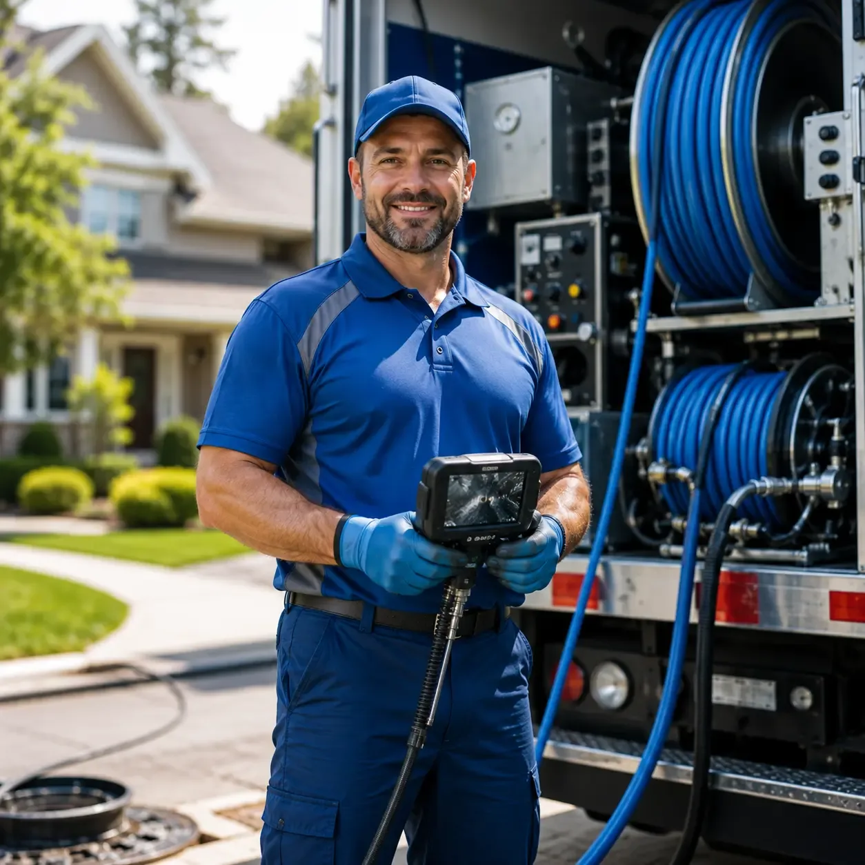 Local outdoor drain cleaning specialists in Cassville, PA